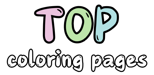 top-coloring-pages-logo