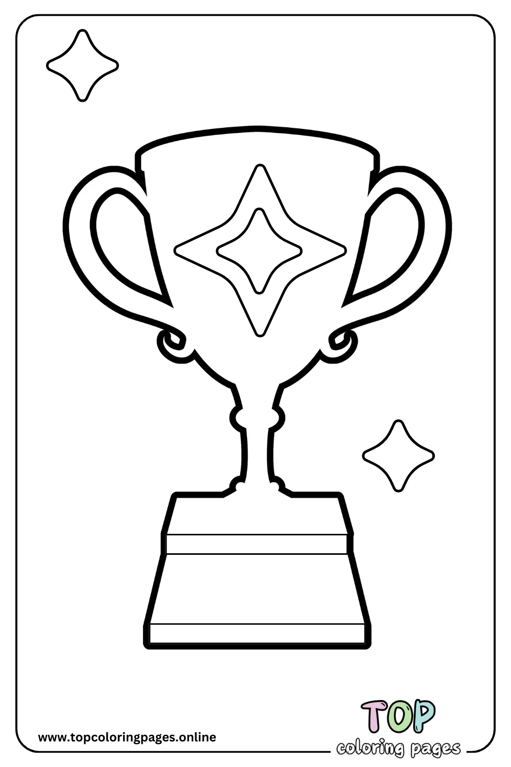 Simple Star Trophy