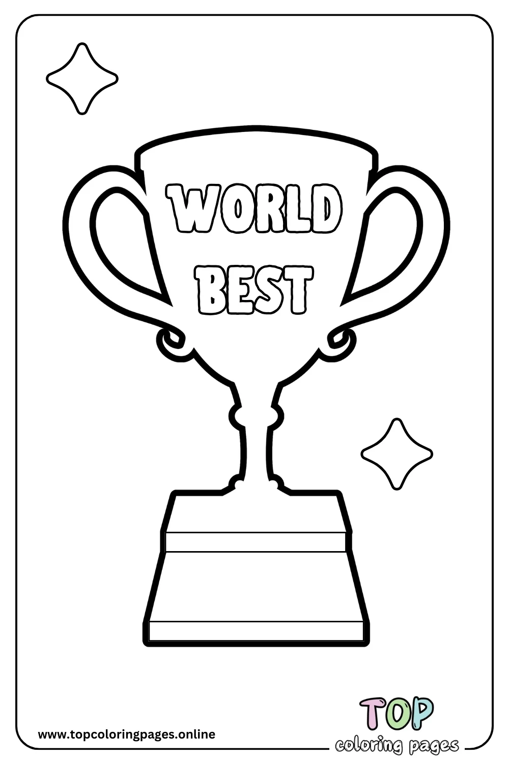 World’s Best Trophy